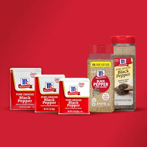 Miniatura 17 de McCormick Pimienta negra molida pura, 16 oz