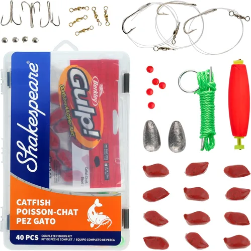 Miniatura 6 de Shakespeare Kit de aparejos de pesca para atrapar más peces Walleye