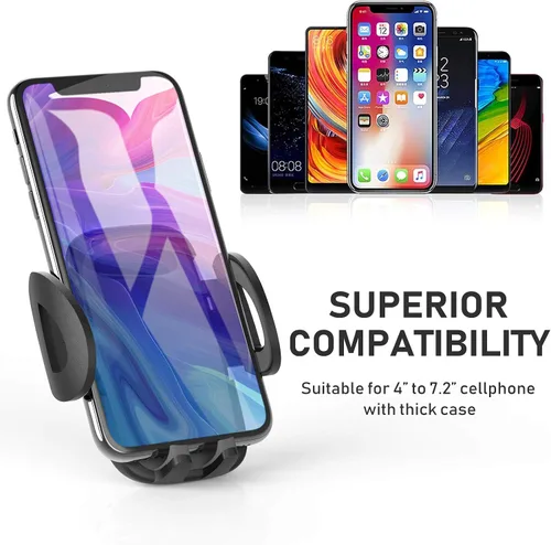 Miniatura 7 de Soportes de teléfono para tu automóvil, soporte de teléfono para portavasos, soporte universal ajustable de cuello de cisne para portavasos