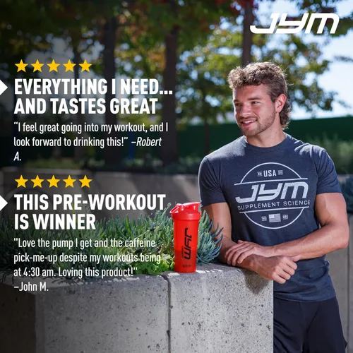 Miniatura 6 de JYM Supplement Science Pre JYM Polvo para antes del ejercicio de Piña y Fresa para Hombres y Mujeres, BCAAs, Nootrópicos, Creatina HCI, Citrullina