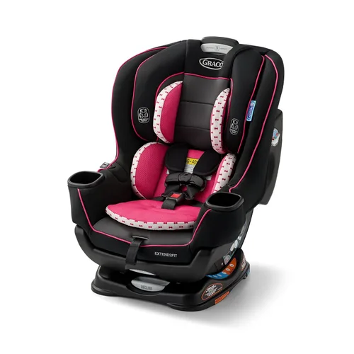 Miniatura 11 de Graco Extend2Fit 3 en 1 Asiento de coche convertible para bebé, orientación hacia atrás y hacia adelante, panel de extensión ajustable para espacio