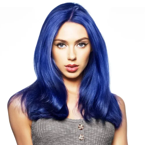Miniatura 2 de Knight & Wilson Color-Freedom - Tinte semipermanente para el cabello, 5.1 fl oz, color azul verdadero, ultra vibrante, apto para veganos