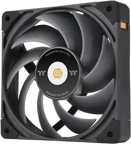 Miniatura 11 de Thermaltake TOUGHFAN 14 Negro PWM 500~2000rpm - Ventilador de radiador circular de alta presión estática de 140 mm con sistema de montaje