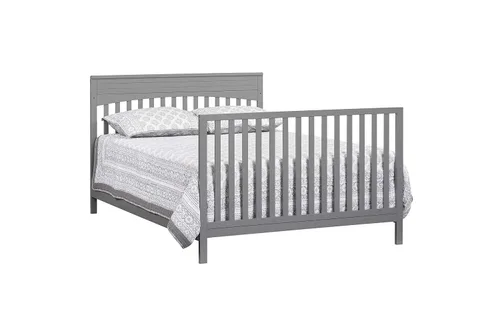 Miniatura 7 de Oxford Baby Harper - Cuna convertible 4 en 1, gris paloma, certificado GreenGuard Gold