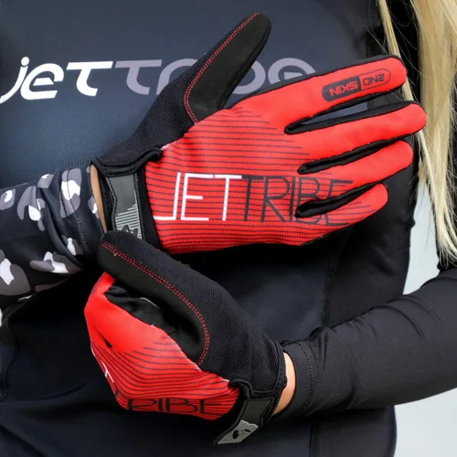 Miniatura 2 de Jettribe Jet Ski PWC Guantes Serie GP-30 Guantes transpirables de dedo completo para hombres, mujeres y jóvenes Agarre mejorado y comodidad