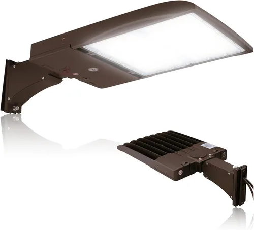 Miniatura 19 de RuggedGrade NextGen III - Luz LED para caja de zapatos de 300 W, 42,000 lúmenes, blanco brillante de 5000 K, montaje de brazo, 277-480 V, carcasa