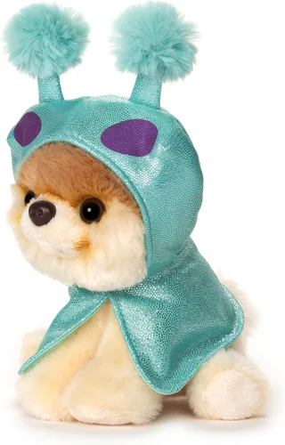 Miniatura 3 de GUND Boo Mundo's Perro Más Lindo Itty Bitty Boo Alien Peluche de Perro Tipo Pomeranian, 5 Pulgadas