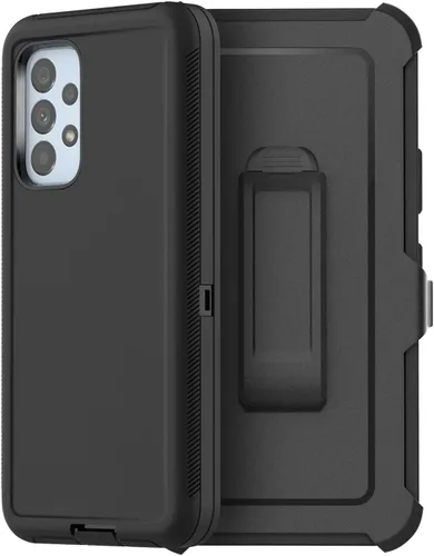Miniatura 8 de AICase Funda para Galaxy A53 5G, resistente protección contra caídas, cuerpo completo, a prueba de golpes, a prueba de polvo, militar, resistente