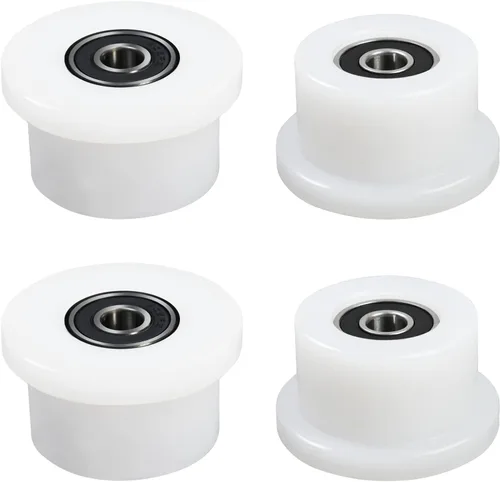Qty.4 Ruedas mecanizadas/rodillos compatibles con reemplazo total de gimnasio, se adapta a los modelos 1000, 1100, 1400, 1500, 1600, 1700, 1800,