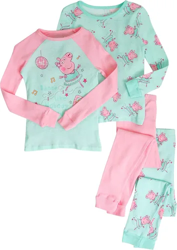 Miniatura 2 de Peppa Pig Conjunto de pijama de 4 piezas Better Together para niñas