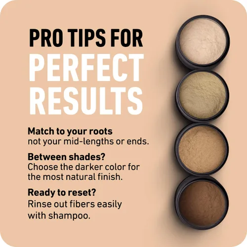 Miniatura 7 de Boldify - Kit de muestra de fibras capilares de color - Rellena el cabello fino y delgado para un aspecto instantáneamente más lleno y grueso - 14