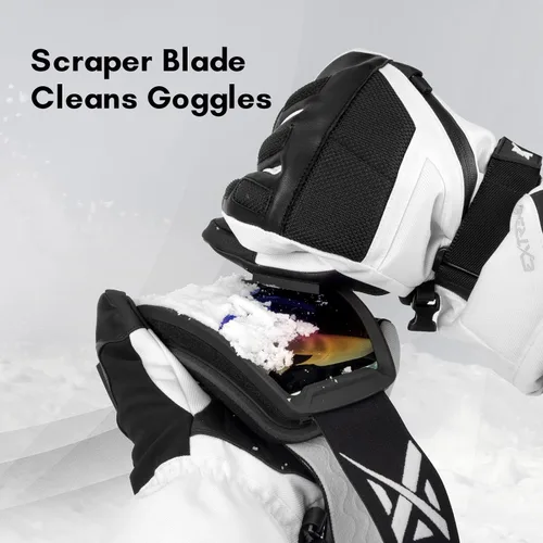 Miniatura 6 de Extremus Outlook Peak - Guantes de esquí para hombre y mujer, guantes de nieve cálidos 3M Thinsulate para clima frío, resistentes al agua y al