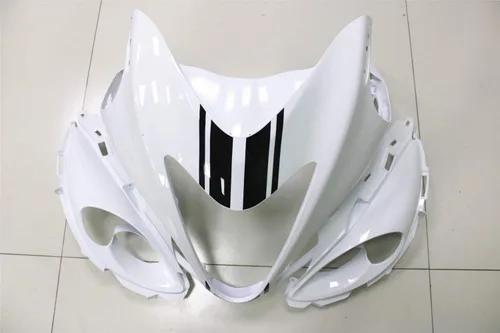 Miniatura 3 de Carenado completo blanco negro para Suzuki 2008-2019 GSXR 1300 Hayabusa Gen2 inyección ABS plástico Carrocería juego de carrocería del mercado de 12