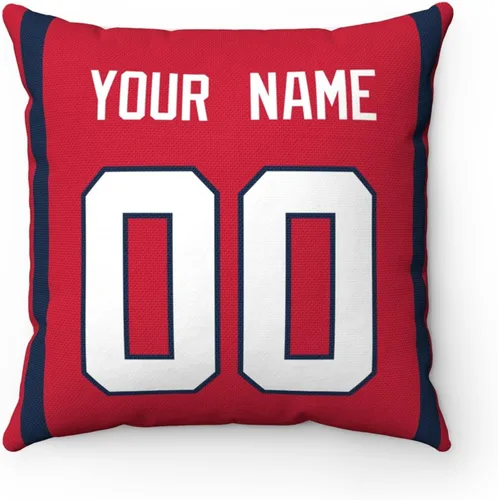 Miniatura 3 de ANTKING Almohada personalizada con cualquier nombre y número para regalo de hombres, mujeres y niños Para Nueva Inglaterra