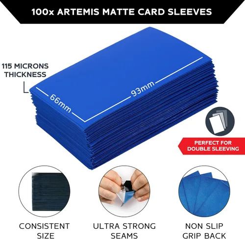 Miniatura 3 de Quiver Time Paquete de cartas coleccionables azules para cartas coleccionables y fundas para cartas, compatible con Magic: The Gathering Cards