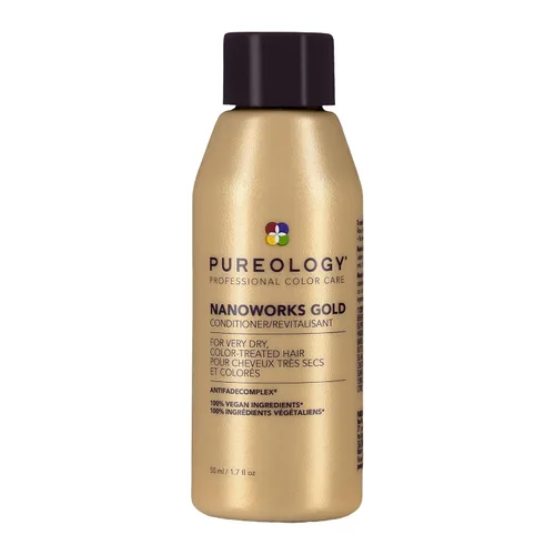 Miniatura 11 de Pureology Nanoworks Gold Acondicionador Para cabello muy seco y teñido Restaura y fortalece el cabello Sin sulfatos Vegano