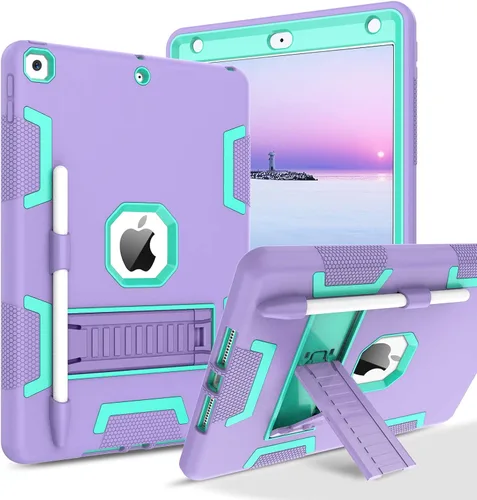 Miniatura 10 de BENTOBEN Funda para iPad de 9ª generación, funda para iPad de 8ª generación, funda para iPad de 7ª generación, iPad 10.2 2021/2020/2019, funda
