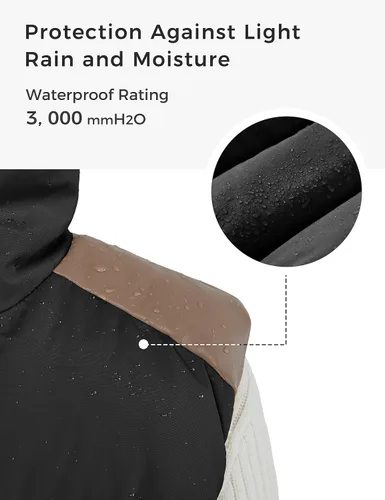 Miniatura 4 de ZSHOW Ropa para mujer - Chaqueta casual de forro polar con capucha para mujer