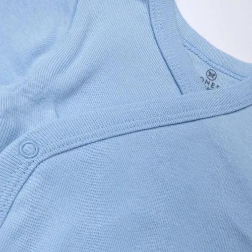 Miniatura 5 de HonestBaby unisex-baby 3-pack Long Sleeve Side-snap Kimono Bodysuits Organic Cotton for Infant Baby Boys, Girls, Unisex