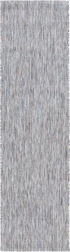 Miniatura 33 de SAFAVIEH Courtyard Collection CY8520 - Alfombra decorativa sólida para interiores y exteriores, impermeable, fácil limpieza, 2 x 3 pies 7 pulgadas