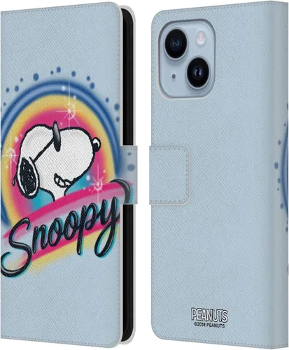Miniatura 66 de Head Case Designs Funda de piel con licencia oficial de Peanuts Beach Surf Snoopy Boardwalk Airbrush compatible con Apple iPhone 11