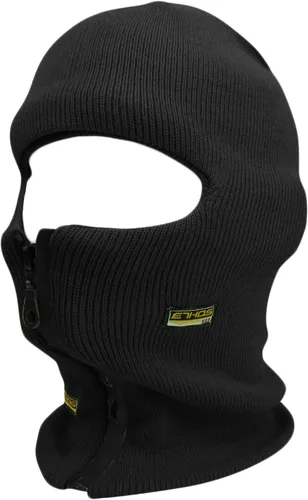 Pasamontañas reflectante de seguridad con gorro de cremallera ajustable