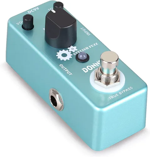 Miniatura 13 de Donner pedal gigante de guitarra de metal, aumenta el efecto de distorsión, 3 modos