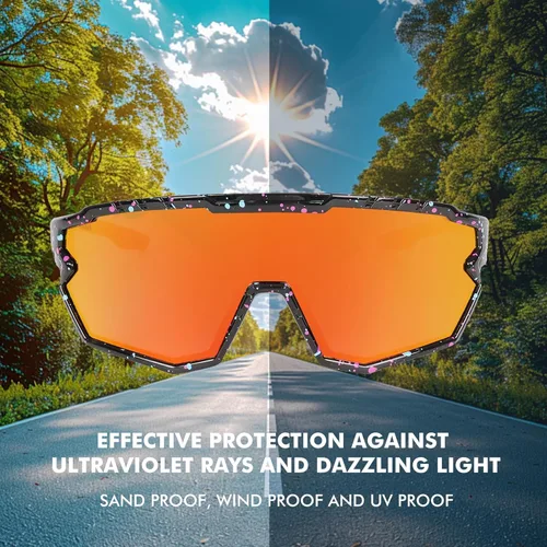 Miniatura 2 de Gafas de sol polarizadas, gafas de ciclismo para adultos y jóvenes, hombres y mujeres, gafas de protección para béisbol