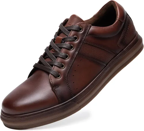 Zapatos deportivos Oxford casuales para hombre, zapatos Oxford de cuero elegantes para caminar, para comodidad diaria, trabajo y ocio