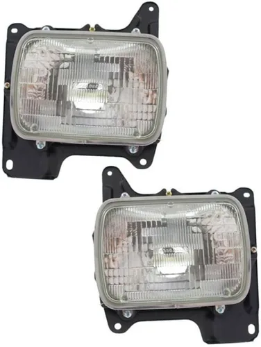Miniatura 8 de Para Nissan Pickup Hardbody Faro Asamblea 1986-1989 lado del conductor w/Para NI2500103
