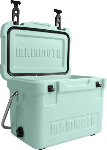 Miniatura 6 de Mammoth Coolers Cruiser Series, baúl de hielo duro aislado con construcción duradera de doble pared rotomoldeada, ideal para actividades recreativas