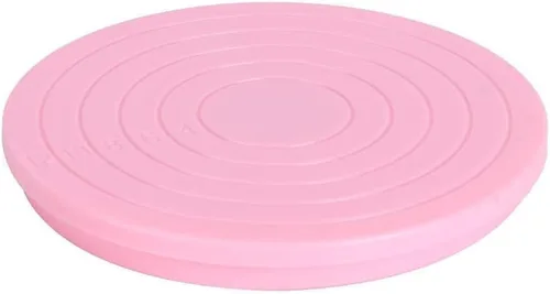 Miniatura 9 de 2 mini tocadiscos para tartas de 5.5 pulgadas, soporte giratorio de 360 grados, base giratoria de postre para pasteles para decoración de cupcakes