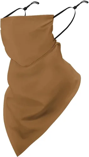 Miniatura 23 de Bufanda triangular reutilizable con cinta elástica para las orejas, protección solar UV