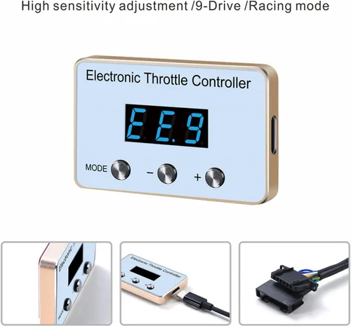 Miniatura 2 de Regulador de acelerador electrónico universal, ajuste de 9 modos, pedal inteligente de conducción de automóvil, acelerador de pedal de carreras