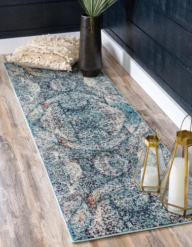 Miniatura 11 de Unique Loom Vita Collection - Alfombra vintage saturada, moderna y sobreteñida, inspirada en el mundo, 2 pies 2 pulgadas x 3 pies 0 pulgadas