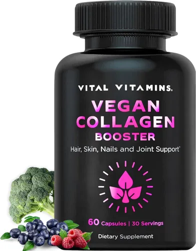 Miniatura 2 de Vital Vitamins Refuerzo de colágeno vegano 60 unidades + astaxantina 60