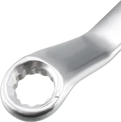 Miniatura 4 de uxcell Llave de caja doble compensada de 11 mm x 13 mm, 12 puntos, métrica, cromada, acero Cr-V