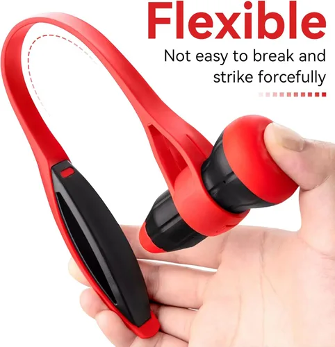 Miniatura 7 de Agatige Martillo de masaje corporal, silicona multifuncional elásticamente flexible, masajeador de puntos de acupuntura corporal, masajeador