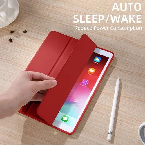 Miniatura 8 de Akkerds - Funda Compatible con iPad de 10.2 Pulgadas 2021/2020/2019, para iPad de 9ª/8ª/7ª Generación con Soporte para Lápiz, Funda Protectora
