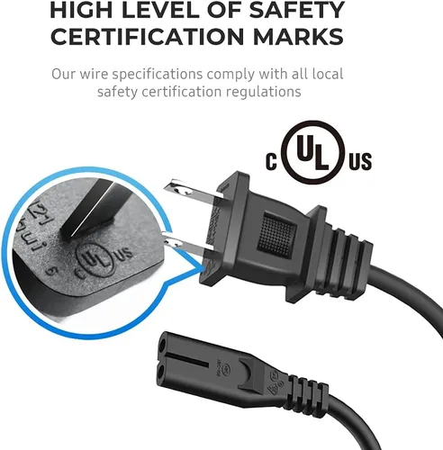 Miniatura 7 de HKY Adaptador de corriente alterna de 19 V compatible con LG de 34 pulgadas, 32 pulgadas, 27 pulgadas, 24 pulgadas, 23 pulgadas, 22 pulgadas, 20