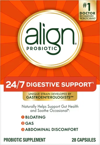 Miniatura 8 de Align Probióticos, apoyo digestivo 24/7*§, probióticos para mujeres y hombres, probióticos para la salud digestiva, cápsulas probióticas