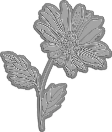 Decoración de girasol Placas de papel de aluminio caliente Scrapbooking para hacer papel Marcos Tarjeta Artesanía Sin troqueles de corte de metal