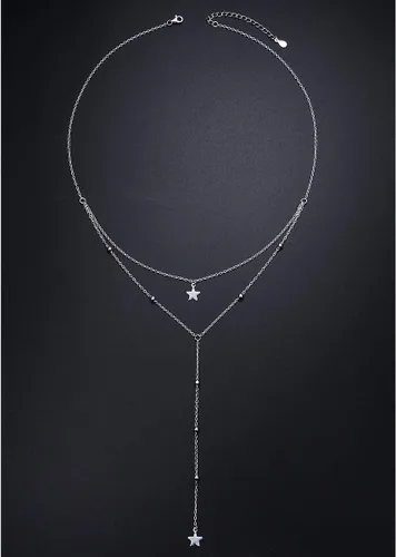 Miniatura 6 de DAOCHONG Collares con colgante de sol y luna de plata de ley 925 para mujer, regalos de joyería para ella
