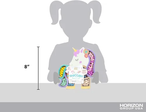 Miniatura 6 de Juego de Cuentas de Unicornio Story Magic de Horizon Group USA, Crea Tus Propias Joyas Mágicas con Cuentas, Incluye Más de 100 Cuentas de Madera