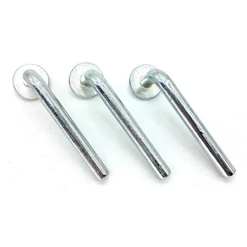 Miniatura 3 de Perno de seguridad para estante de paleta, pasador de caída universal, sombrero plano Φ ¾″ 0.750″ (0.750 in), ancho Φ 0.315″(0.315 in), altura