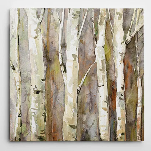 Miniatura 11 de WEXFORD HOME Cuadro Premium en Lienzo con Envoltura de Galería Floral Multicolor para Pared, Arte Abstracto Floral Romántico Moderno, Impresión