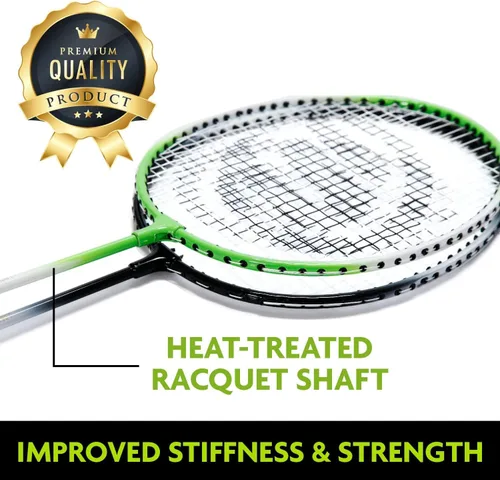 Miniatura 4 de E-Jet Juego combinado de raquetas de red de bádminton, configuración portátil e instantánea
