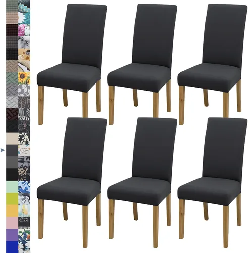 Miniatura 59 de BIETYONE - Fundas para sillas de comedor, juego de 2 fundas para sillas de comedor o cocina, lavables, protectoras, para sillas Parsons