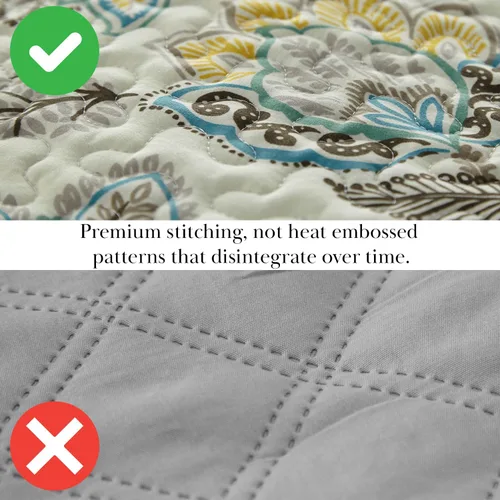 Miniatura 5 de Southshore Fine Linens, The Brickyard Collection -Juego de edredón ligero