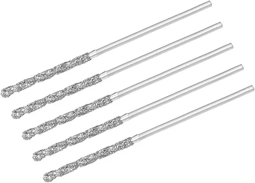 Miniatura 5 de uxcell Brocas de acero de alta velocidad de la torsión del diamante de 0.035 in para las baldosas de piedra de cristal de las conchas del mar 5